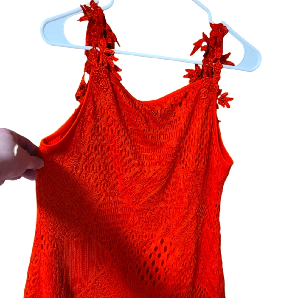 Beautiful orange tank top